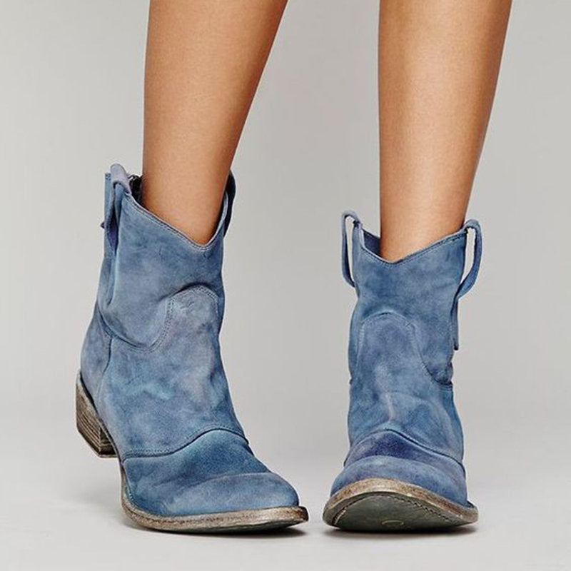 Pucuri™ Bottines – Ambiance Western, Style Moderne