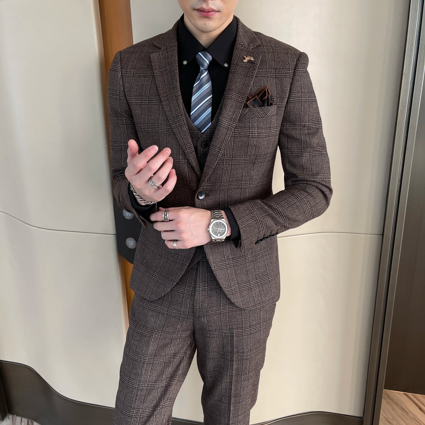 Costume Pucuri™ Homme Élégant – Style Moderne et Confort