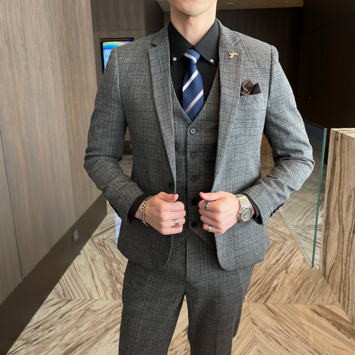 Costume Pucuri™ Homme Élégant – Style Moderne et Confort