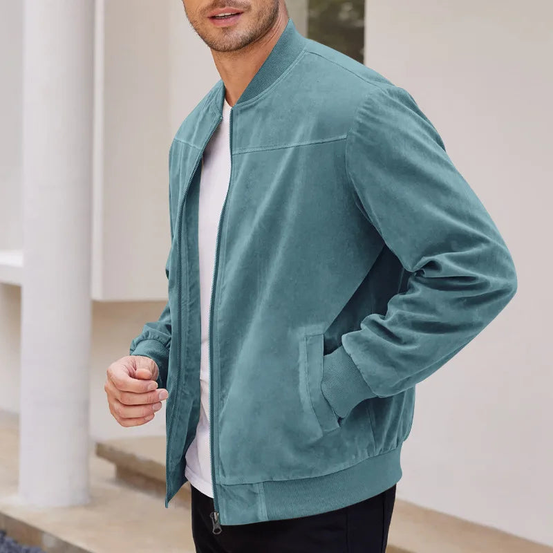 Pucuri™ |Veste en daim solide pour homme
