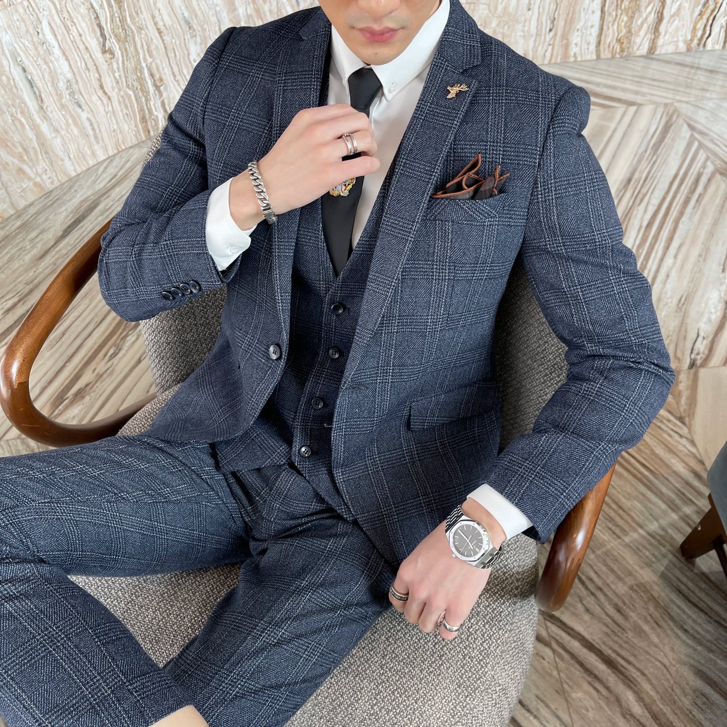 Costume Pucuri™ Homme Élégant – Style Moderne et Confort