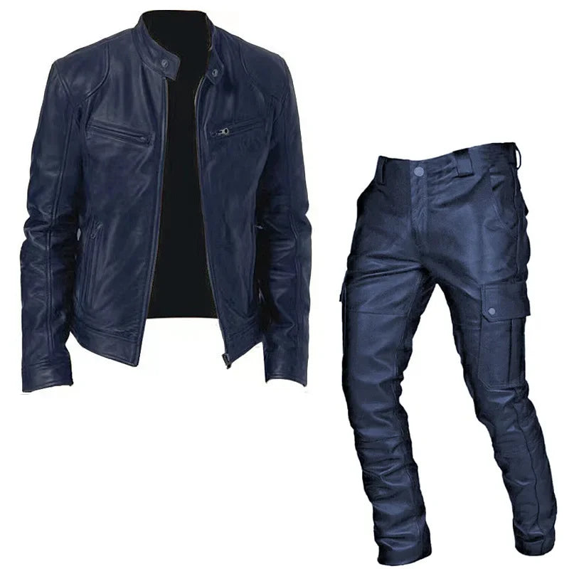 Pucuri™ Ensemble Décontracté en Cuir - Charisme et Confort