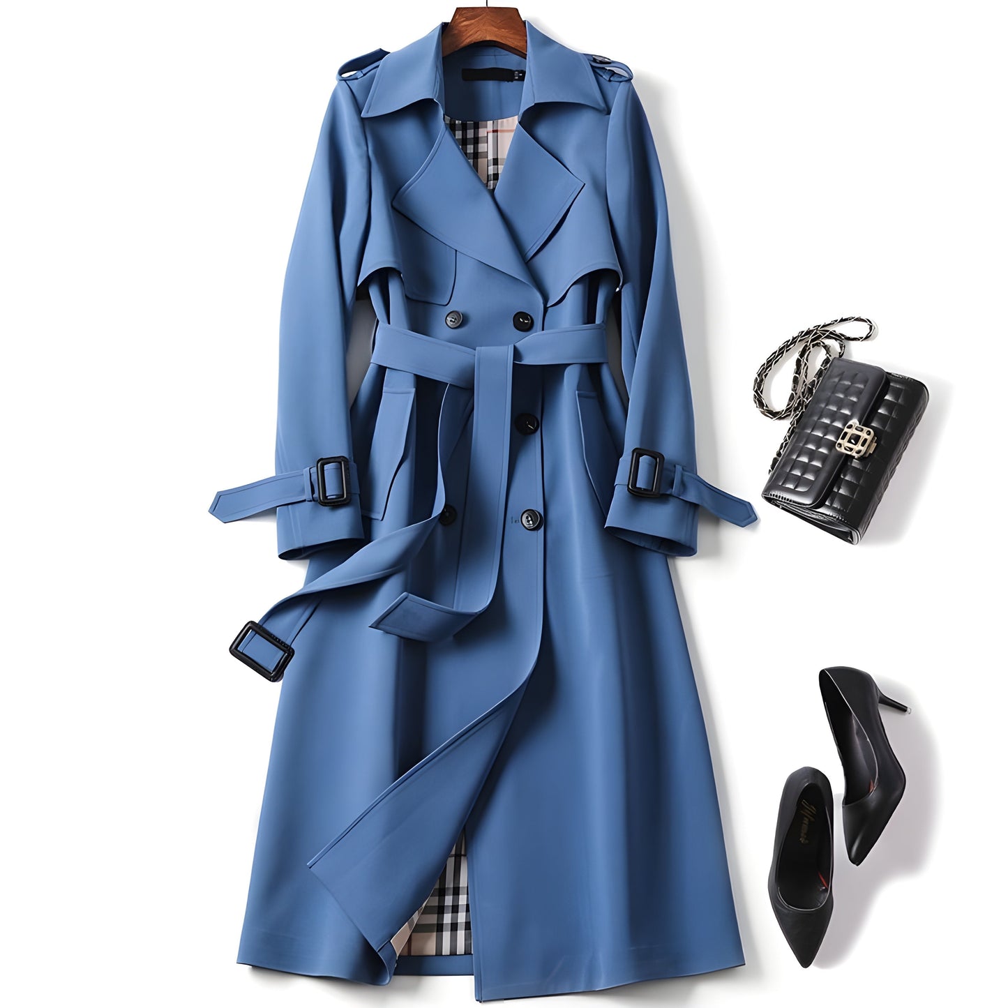 Vespera™ | Trench-coat élégant et stylé
