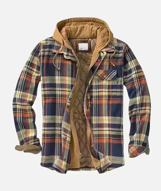 PUCURI™ | Veste patchwork à carreaux