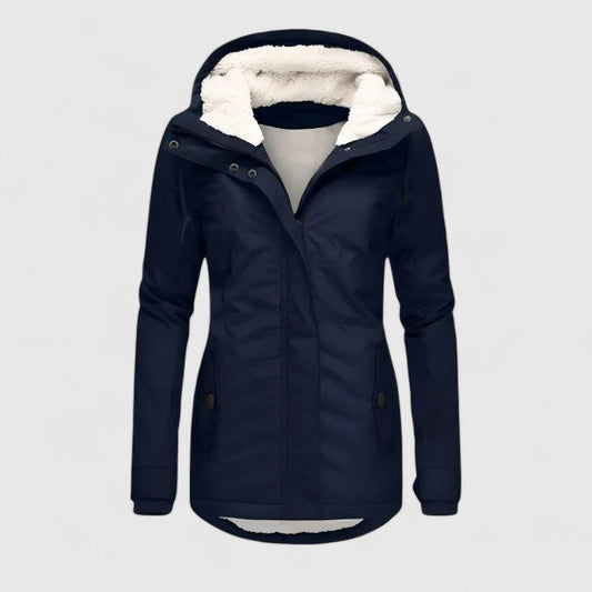 Amélie | Veste d'hiver imperméable à capuche