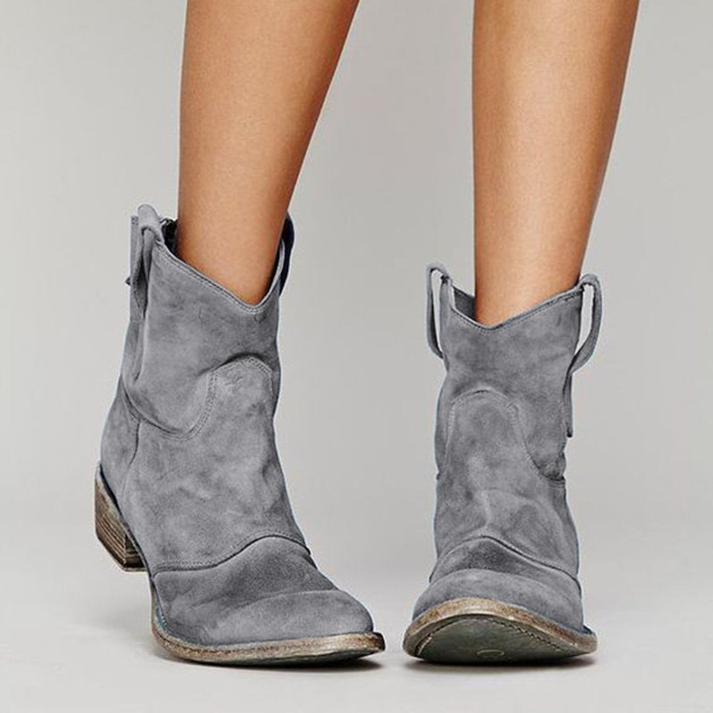 Pucuri™ Bottines – Ambiance Western, Style Moderne