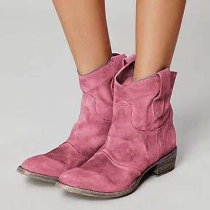 Pucuri™ Bottines – Ambiance Western, Style Moderne