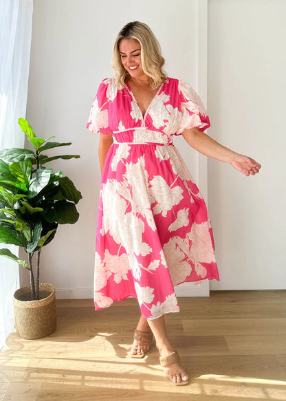 PUCURI™ Robes longues pour femmes, manches bouffantes