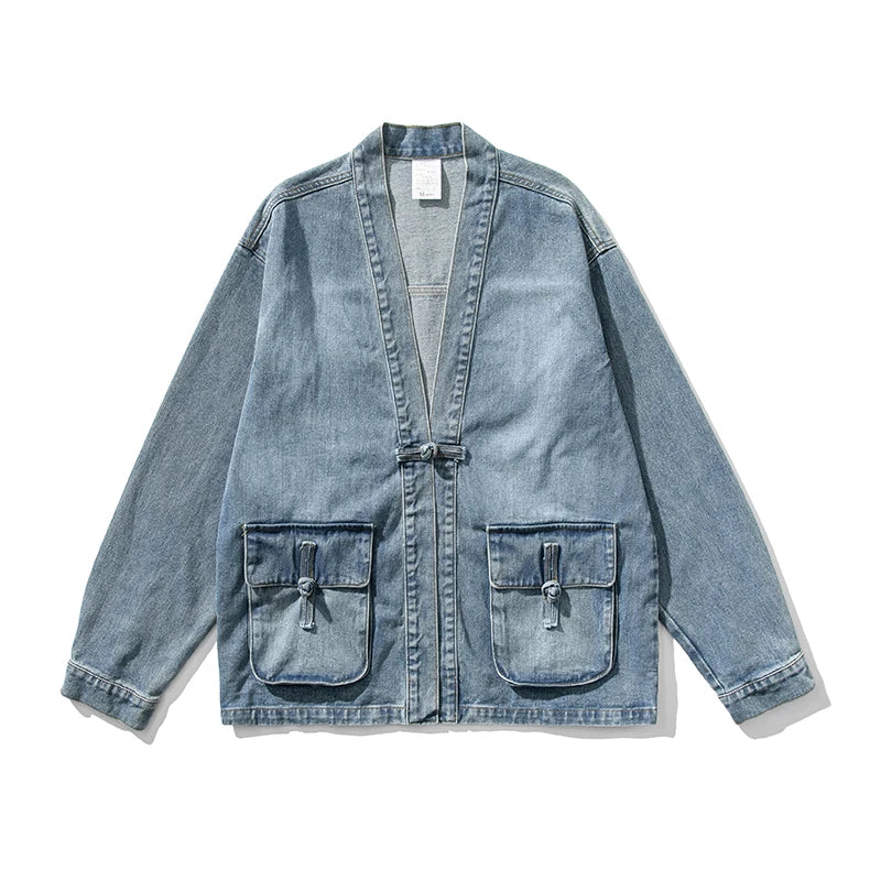 PUCURI™ – VESTE KIMONO EN DENIM