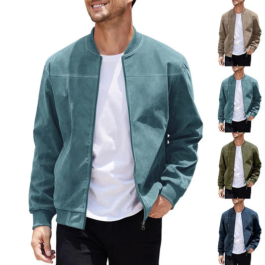 Pucuri™ |Veste en daim solide pour homme