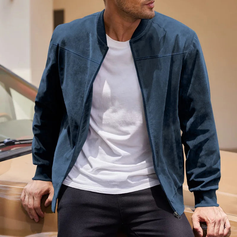 Pucuri™ |Veste en daim solide pour homme