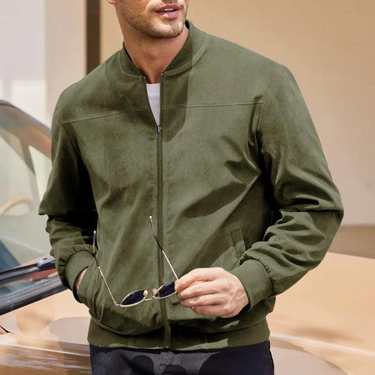 Pucuri™ |Veste en daim solide pour homme