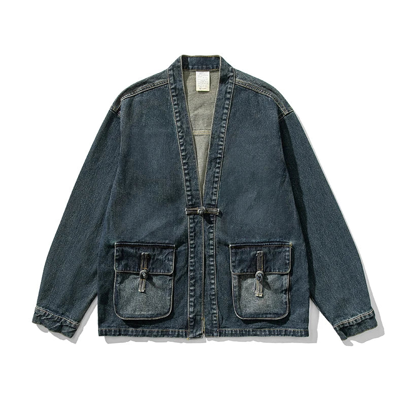 PUCURI™ – VESTE KIMONO EN DENIM