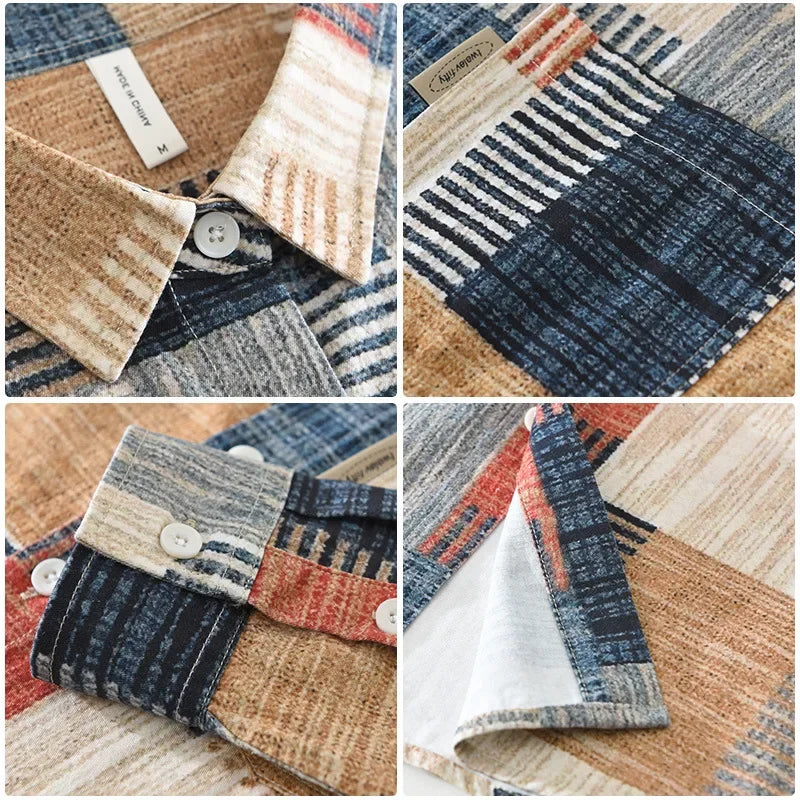 Pucuri ® Chemise Elégante à Manches Longues