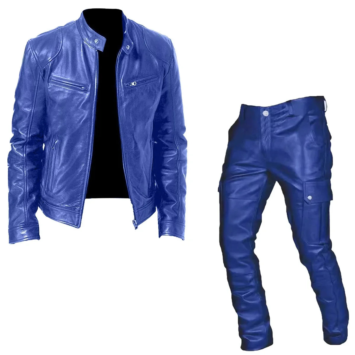 Pucuri™ Ensemble Décontracté en Cuir -  Charisme et Confort