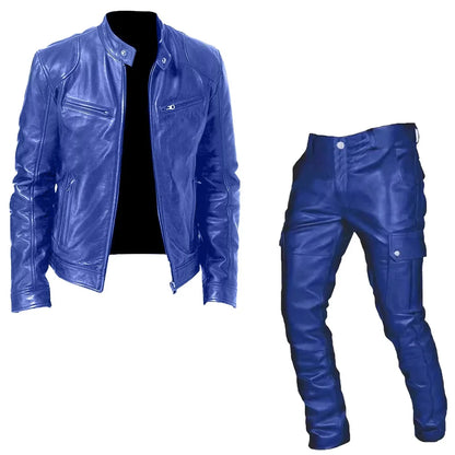Pucuri™ Ensemble Décontracté en Cuir -  Charisme et Confort